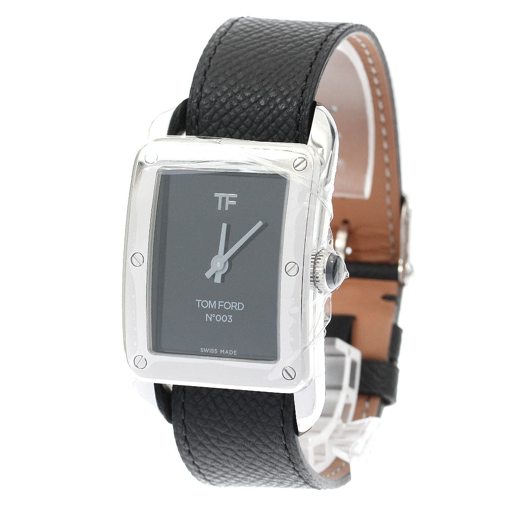 TOM FORD TFT003001 N.003 Quartz Men's Watch Unused with Box and Warranty Card