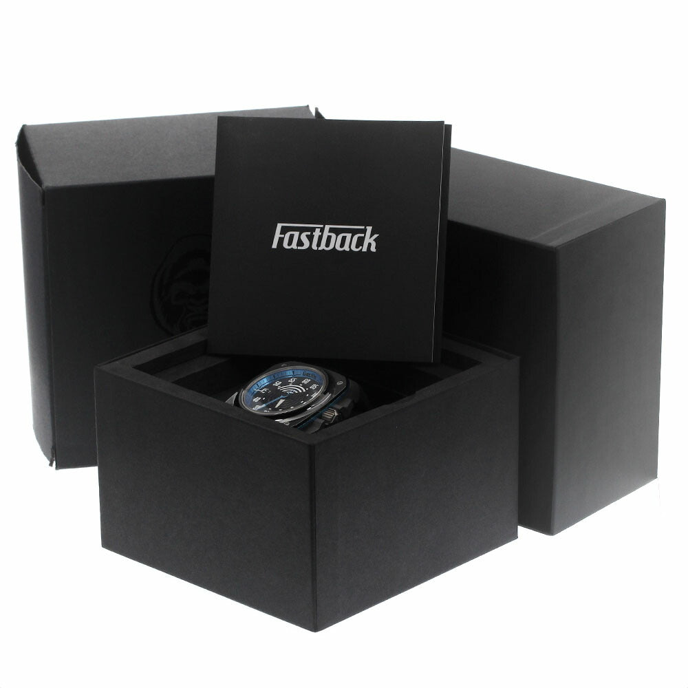Gorilla FBY11.0 Fastback Galaxy Blue 100M Water Resistant Automatic Men's Watch Excellent Condition with Box and Warranty Card