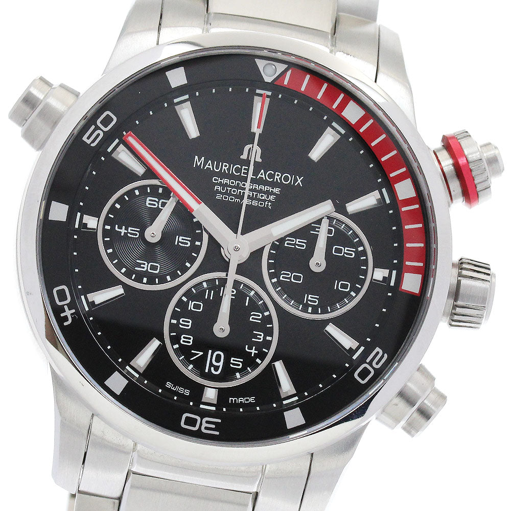 MAURICE LACROIX PT6018-SS002-330 Pontos Chronograph Automatic Men's Watch (Good Condition)