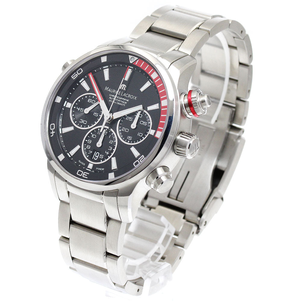 MAURICE LACROIX PT6018-SS002-330 Pontos Chronograph Automatic Men's Watch (Good Condition)