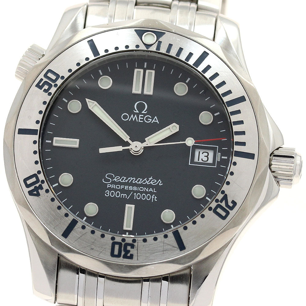 OMEGA 2260.80 Seamaster 300 Date Quartz Boys' Watch with Warranty