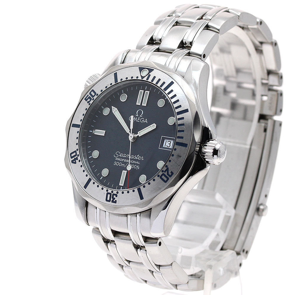 OMEGA 2260.80 Seamaster 300 Date Quartz Boys' Watch with Warranty