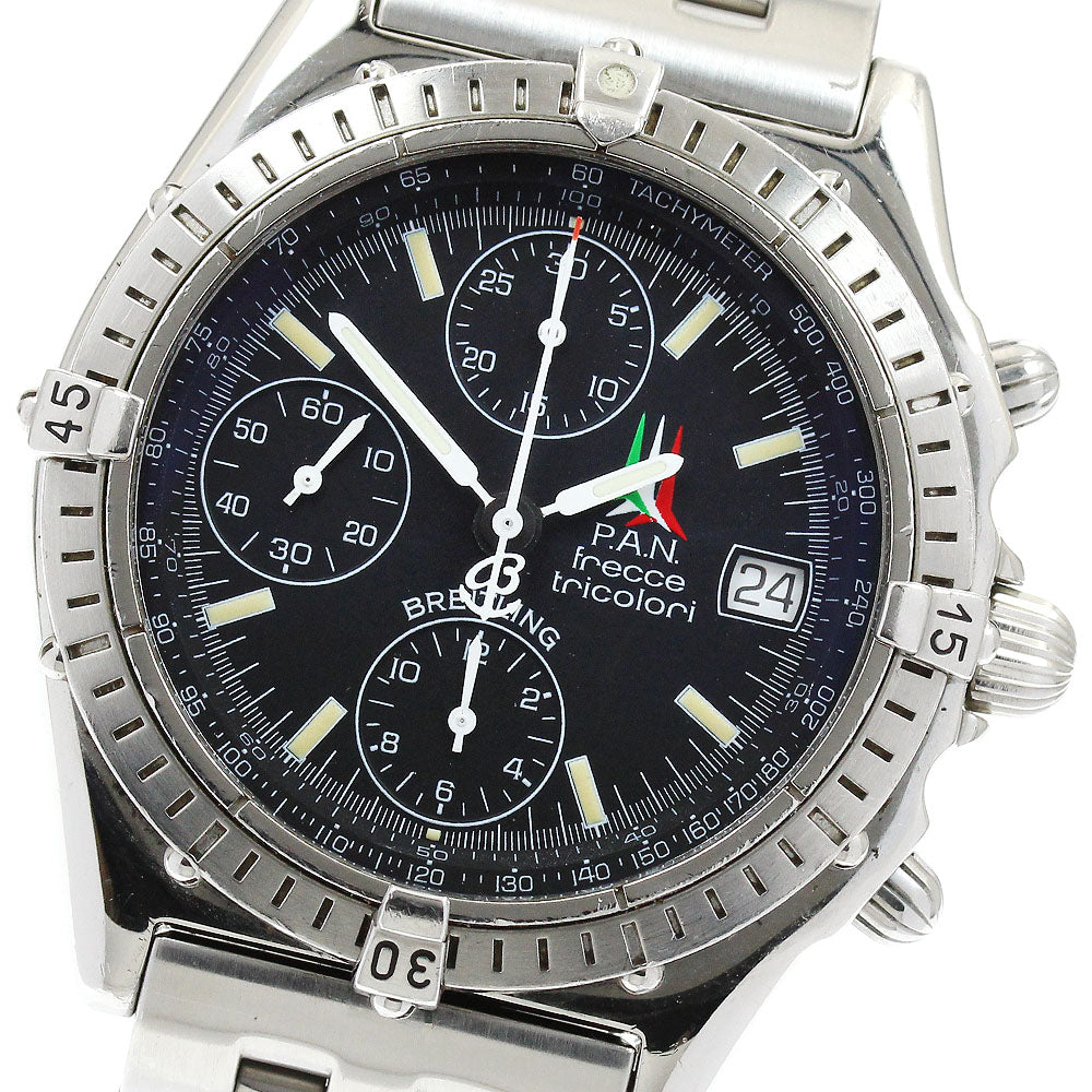 BREITLING A13050.1 Chronomat Frecce Tricolori Limited Edition (4000 pieces) Chronograph Automatic Men's Watch with Warranty Card