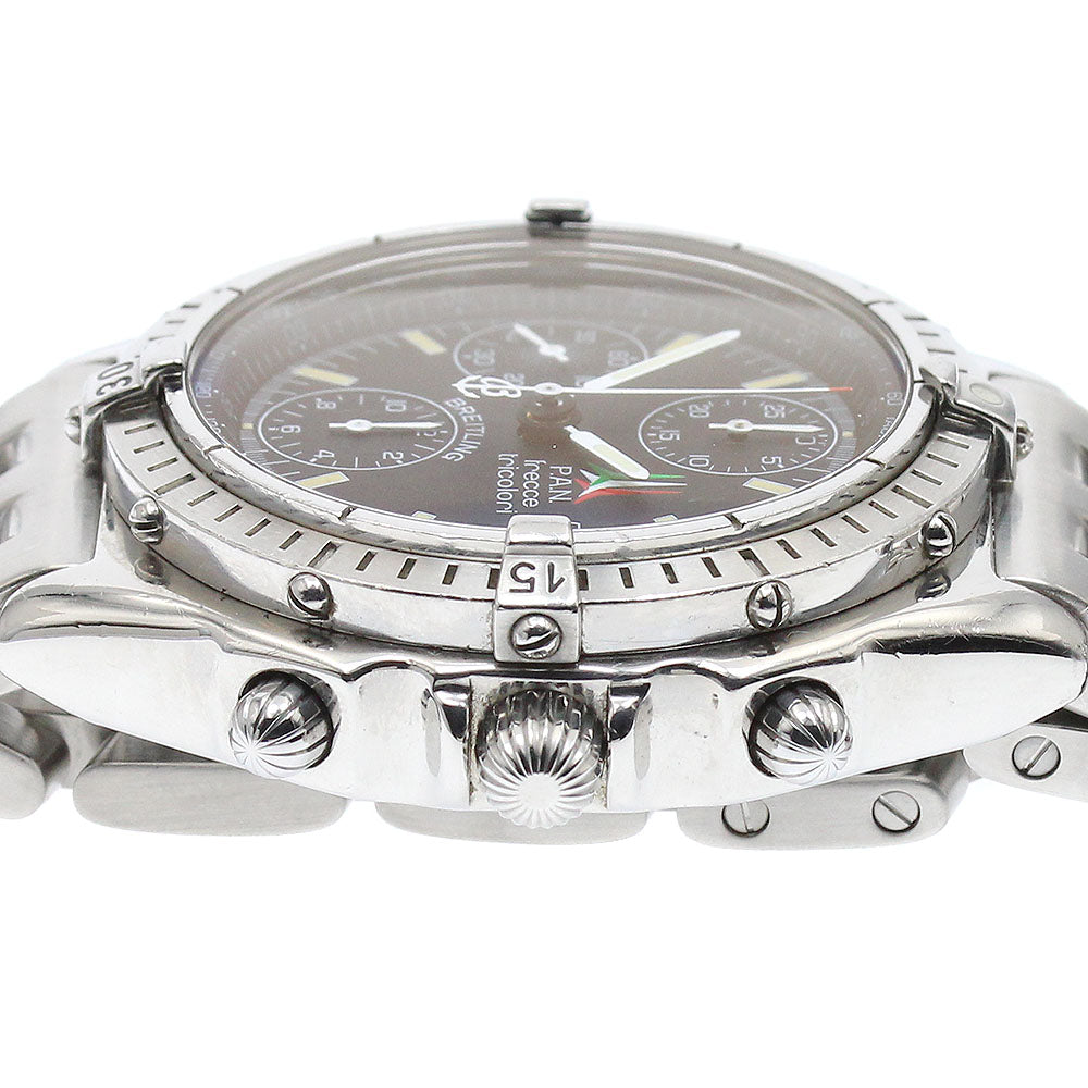 BREITLING A13050.1 Chronomat Frecce Tricolori Limited Edition (4000 pieces) Chronograph Automatic Men's Watch with Warranty Card