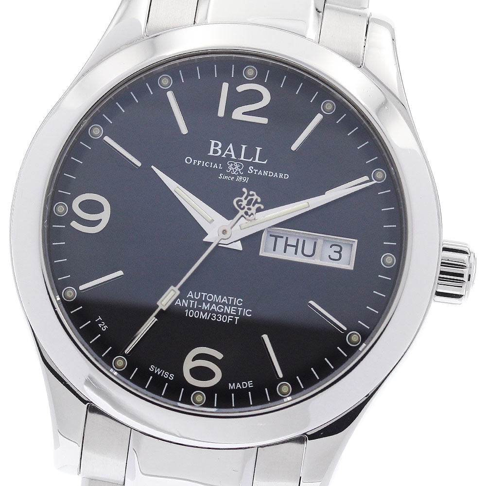 BALL WATCH NM9126C-S14J-BK Engineer III Ohio Day-Date Automatic Men's Watch Excellent Condition with Warranty.