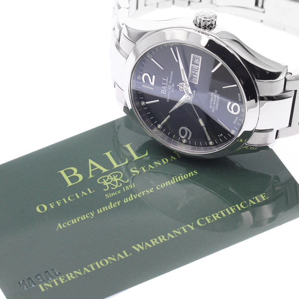 BALL WATCH NM9126C-S14J-BK Engineer III Ohio Day-Date Automatic Men's Watch Excellent Condition with Warranty.