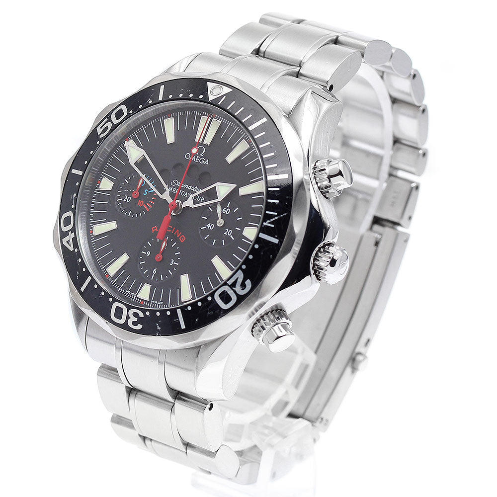 OMEGA 2569.50 Seamaster America's Cup Chronograph Racing Automatic Men's Watch with Warranty