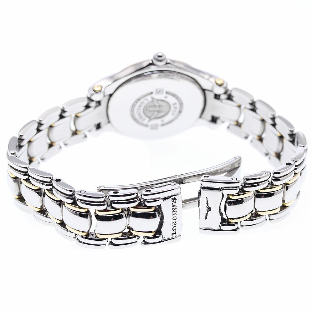 LONGINES L3.107.5 Golden Wing Diamond Bezel Quartz Women's Watch