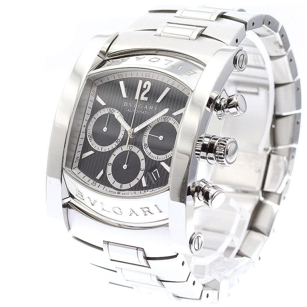 BVLGARI AA48SCH Assioma Chronograph Date Automatic Men's Watch