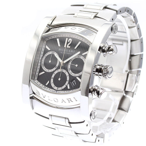 BVLGARI AA48SCH Assioma Chronograph Date Automatic Men's Watch