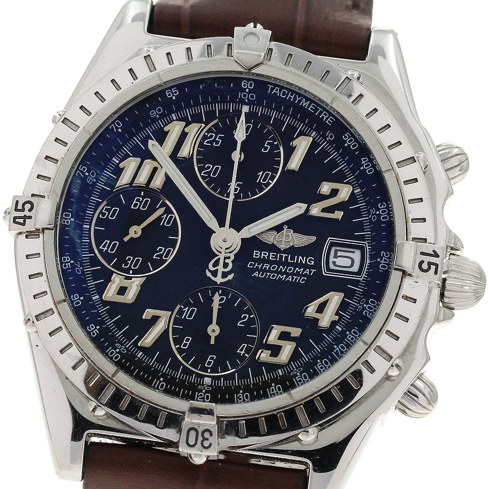 BREITLING A13050.1 Chronomat Chronograph Automatic Men's Watch with Warranty