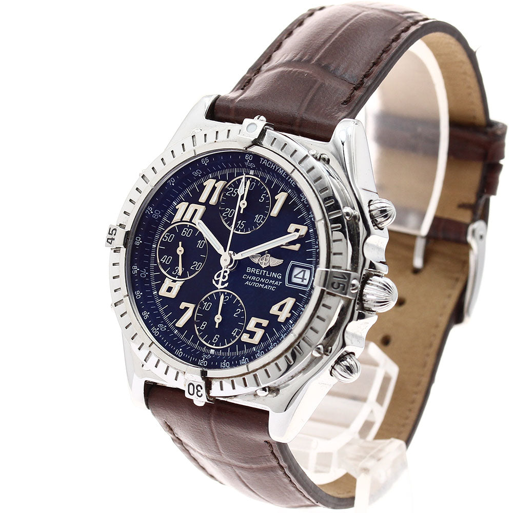 BREITLING A13050.1 Chronomat Chronograph Automatic Men's Watch with Warranty