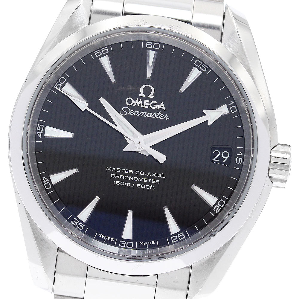 OMEGA 231.10.39.21.01.002 Seamaster Aqua Terra Master Co-Axial Date Automatic Men's Watch with Warranty Card