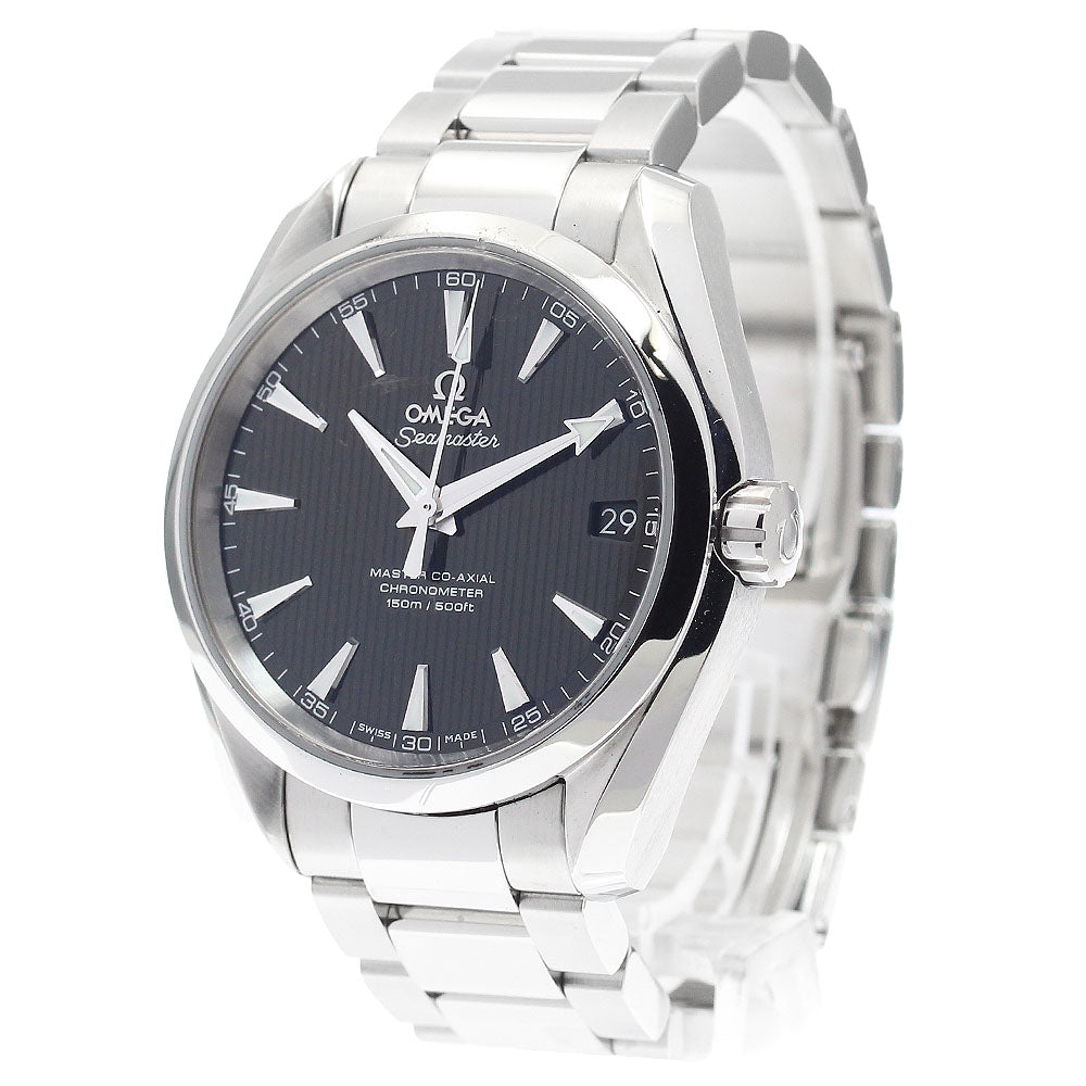 OMEGA 231.10.39.21.01.002 Seamaster Aqua Terra Master Co-Axial Date Automatic Men's Watch with Warranty Card