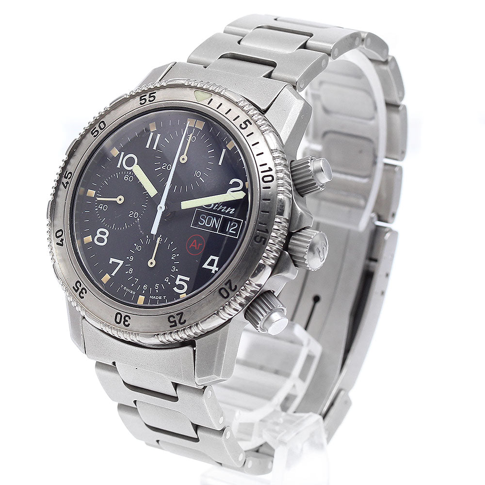 Sinn 203.TI Day-Date Automatic Men's Watch with Box and Warranty.