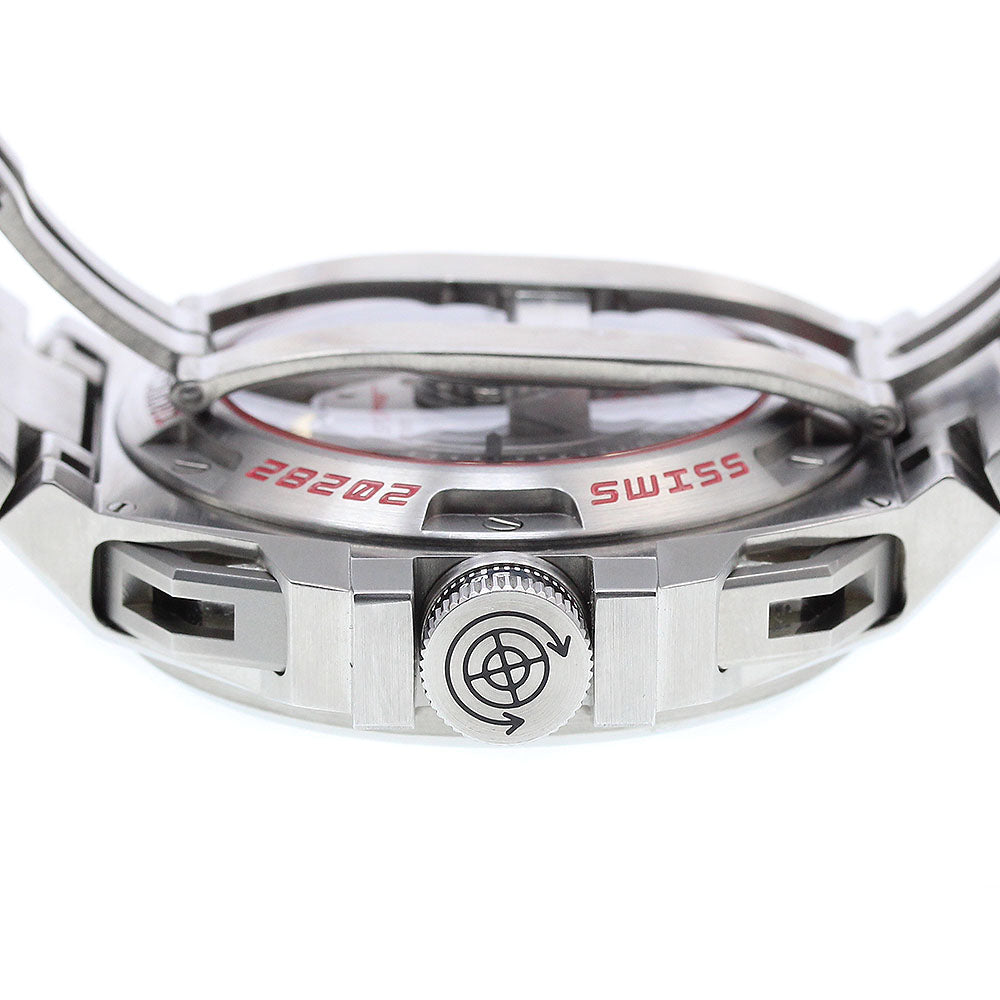 SNYPER 50.100.OM Ironclad 48 Chronograph Diamond Bezel Automatic Men's Watch Excellent Condition with Warranty Card
