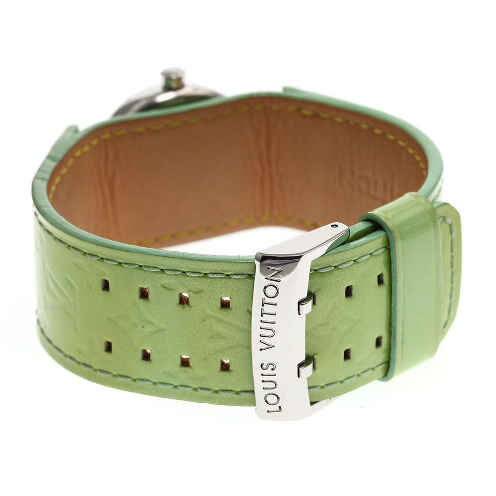 LOUIS VUITTON Q1212 Tambour Date Quartz Ladies Watch with Warranty