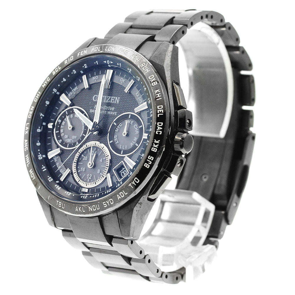 CITIZEN CC9017-59E/F900-T021557 Attesa Satellite Wave Date Solar Radio Controlled Men's Watch (with box and warranty)