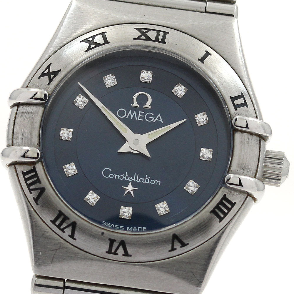 OMEGA 1563.85 Constellation 12-Diamond Quartz Ladies Watch