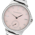 TIFFANY&Co. 60875006 Metro 3-Hand Diamond Bezel Automatic Women's Watch with Warranty Card