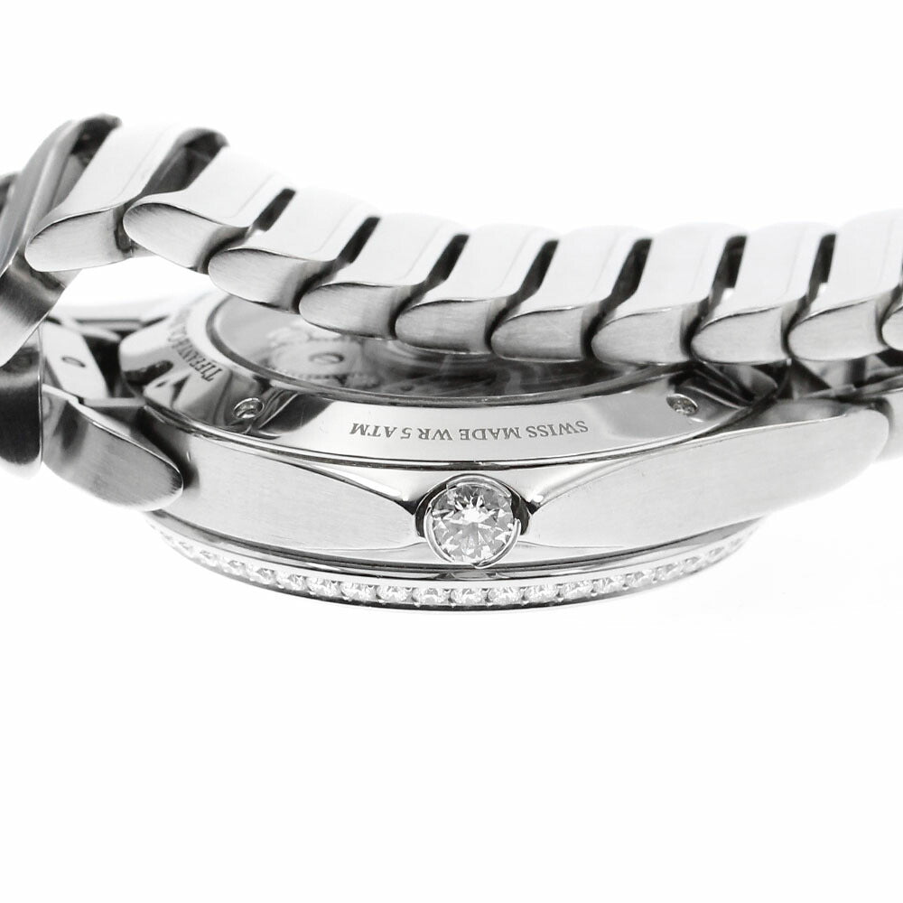 TIFFANY&Co. 60875006 Metro 3-Hand Diamond Bezel Automatic Women's Watch with Warranty Card