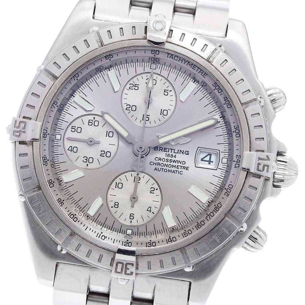 BREITLING A13355 Crosswind Chronograph Automatic Men's Watch with Warranty