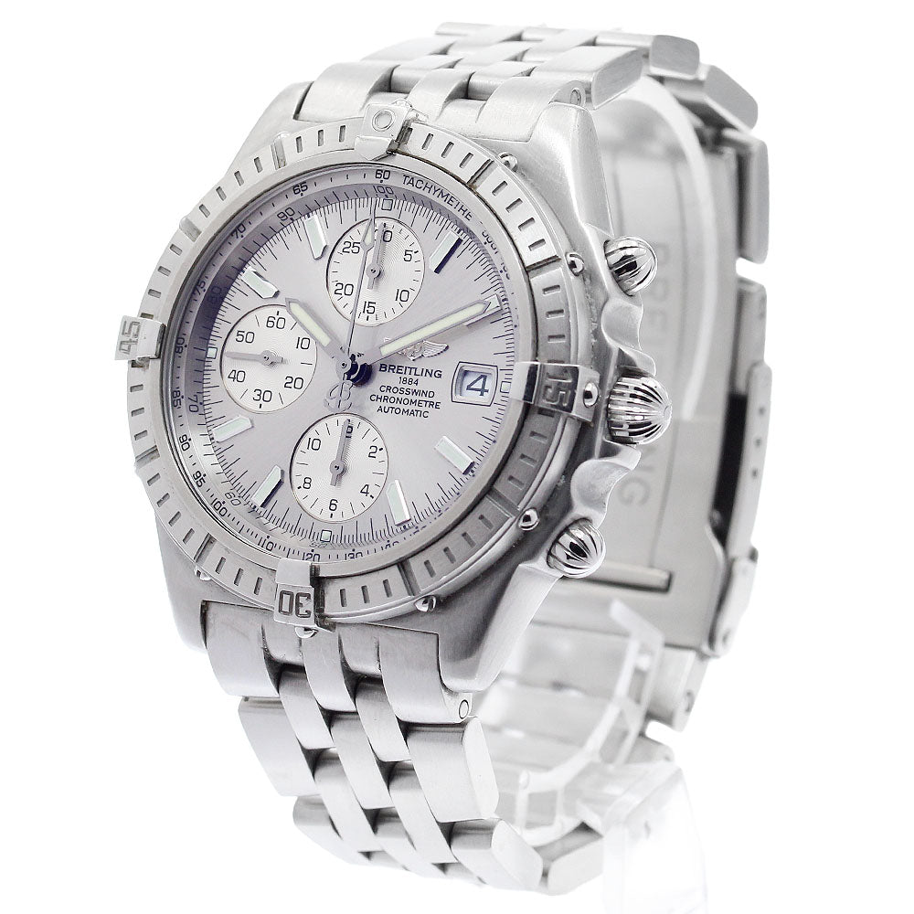 BREITLING A13355 Crosswind Chronograph Automatic Men's Watch with Warranty