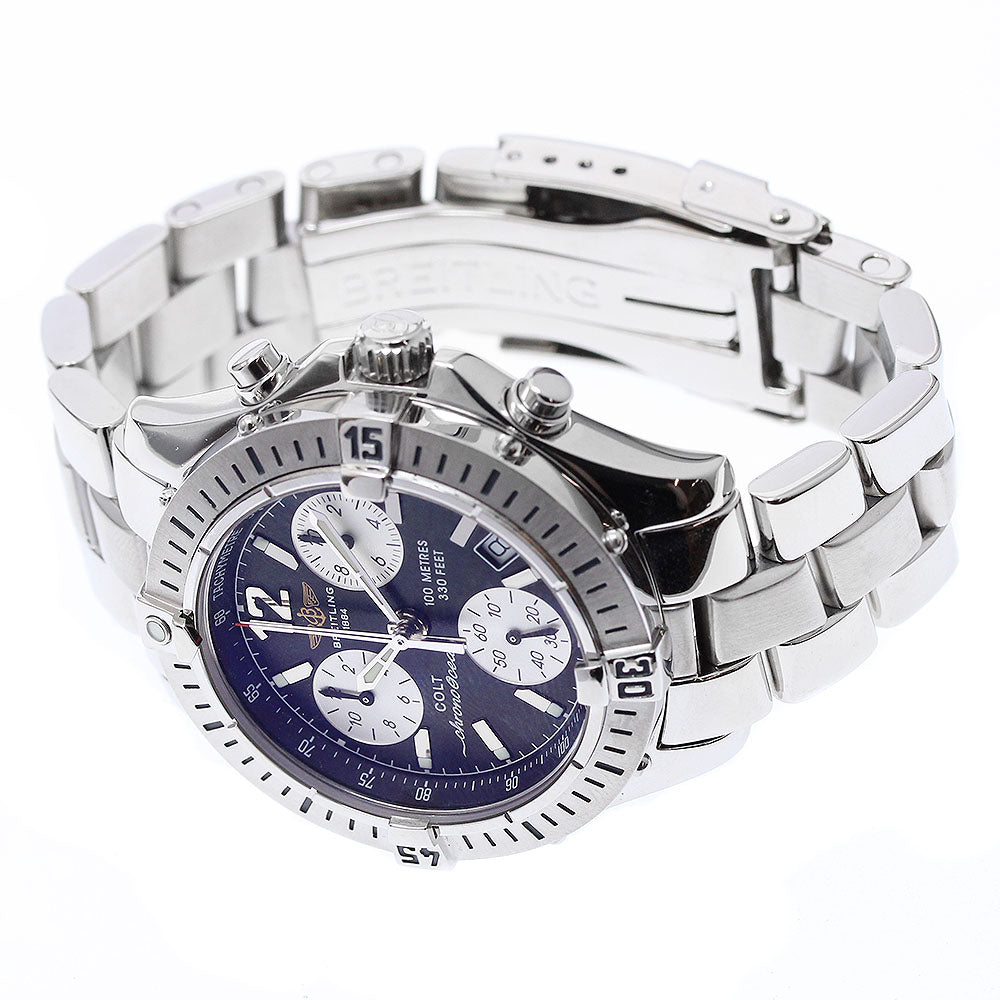 BREITLING A53350 Colt Chrono Ocean Date Quartz Men's Watch Excellent Condition with Warranty.