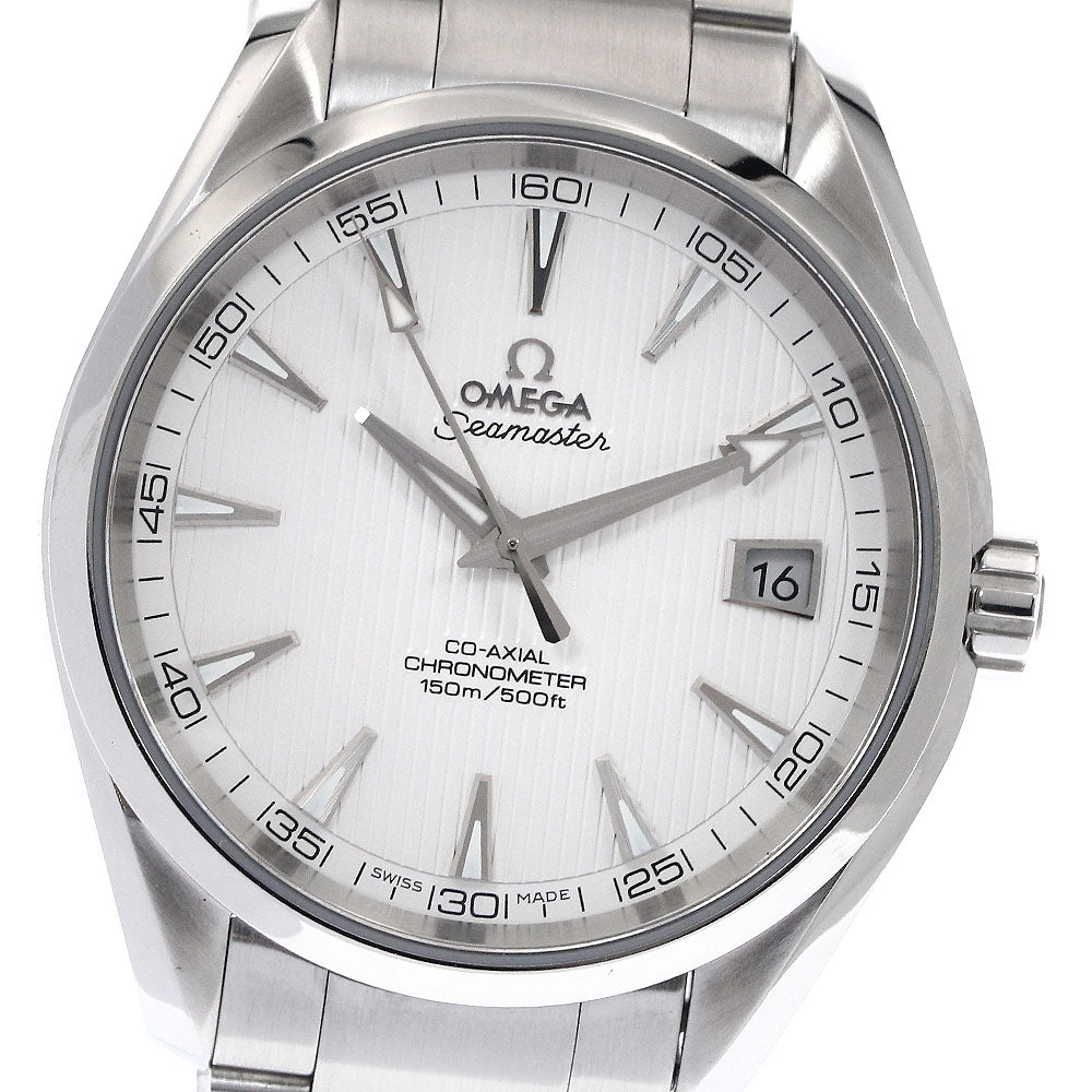 OMEGA 231.10.42.21.02.001 Seamaster Aqua Terra Date Co-Axial Automatic Men's Watch with Warranty Card