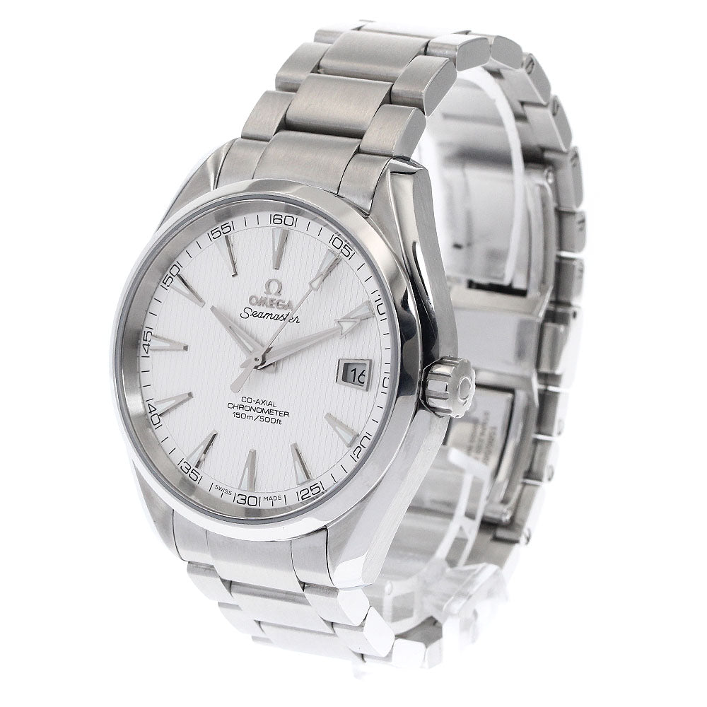 OMEGA 231.10.42.21.02.001 Seamaster Aqua Terra Date Co-Axial Automatic Men's Watch with Warranty Card