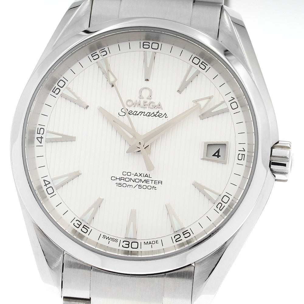 OMEGA 231.10.42.21.02.001 Seamaster Aqua Terra Date Co-Axial Automatic Men's Watch with Warranty Card