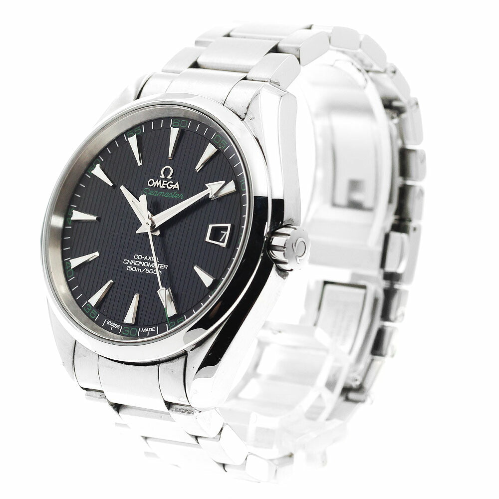 OMEGA 231.10.42.21.01.001 Seamaster Aqua Terra Co-Axial Automatic Men's Watch with Warranty Card