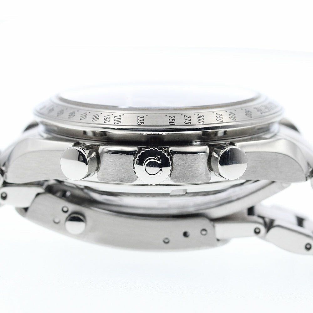 OMEGA 3221.30 Speedmaster Triple Calendar Chronograph Automatic Men's Watch Excellent Condition with Warranty.