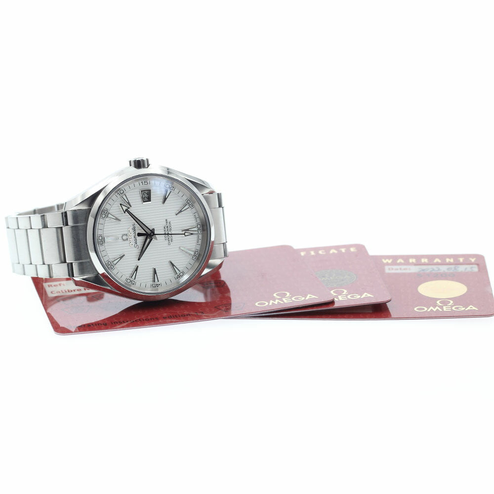 OMEGA 231.10.42.21.02.001 Seamaster Aqua Terra 150M Date Co-Axial Automatic Men's Watch with Warranty