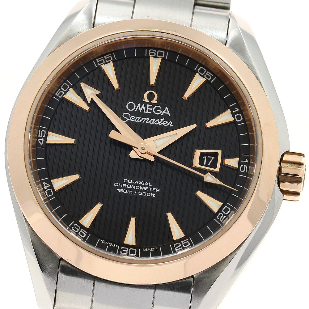 OMEGA 231.20.34.20.01.003 Seamaster Aqua Terra Co-Axial Automatic Ladies' Watch Excellent Condition with Warranty.