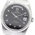 TUDOR 76214 Prince Date-Day WG Bezel 10P Diamond Automatic Men's Watch