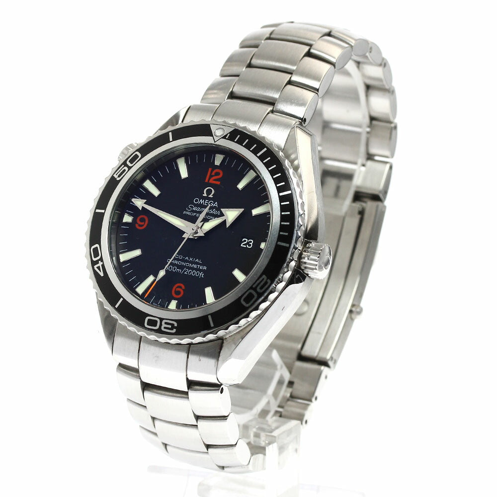OMEGA 2200.51 Seamaster Planet Ocean Date Co-Axial Automatic Men's Watch with Warranty