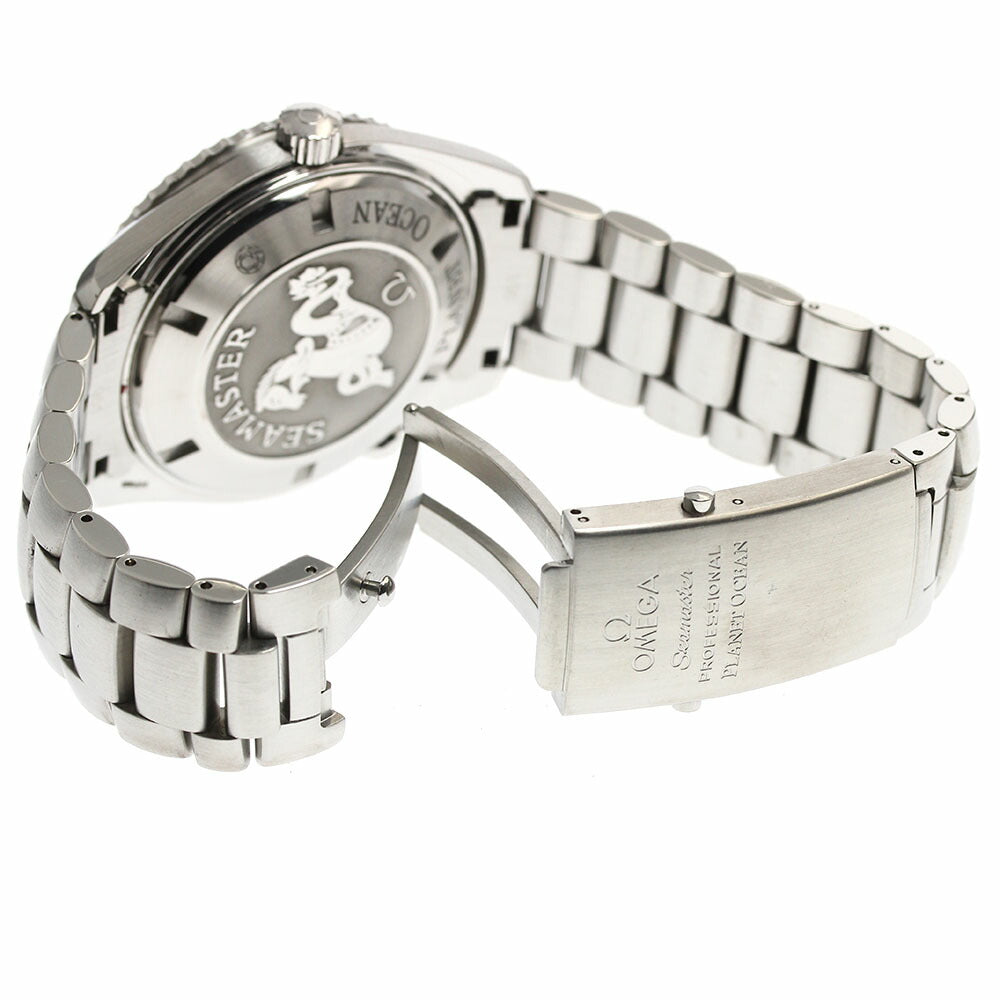 OMEGA 2200.51 Seamaster Planet Ocean Date Co-Axial Automatic Men's Watch with Warranty