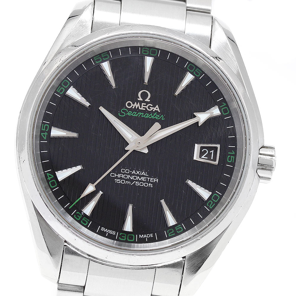OMEGA 231.10.42.21.01.001 Seamaster Aqua Terra Co-Axial Automatic Men's Watch with Warranty Card