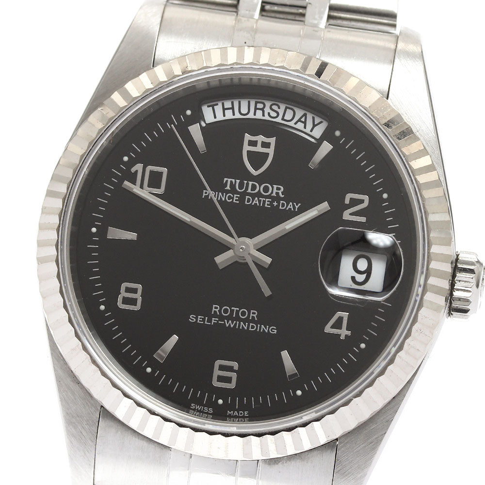 TUDOR 76214 Prince Date-Day WG Bezel Automatic Men's Watch