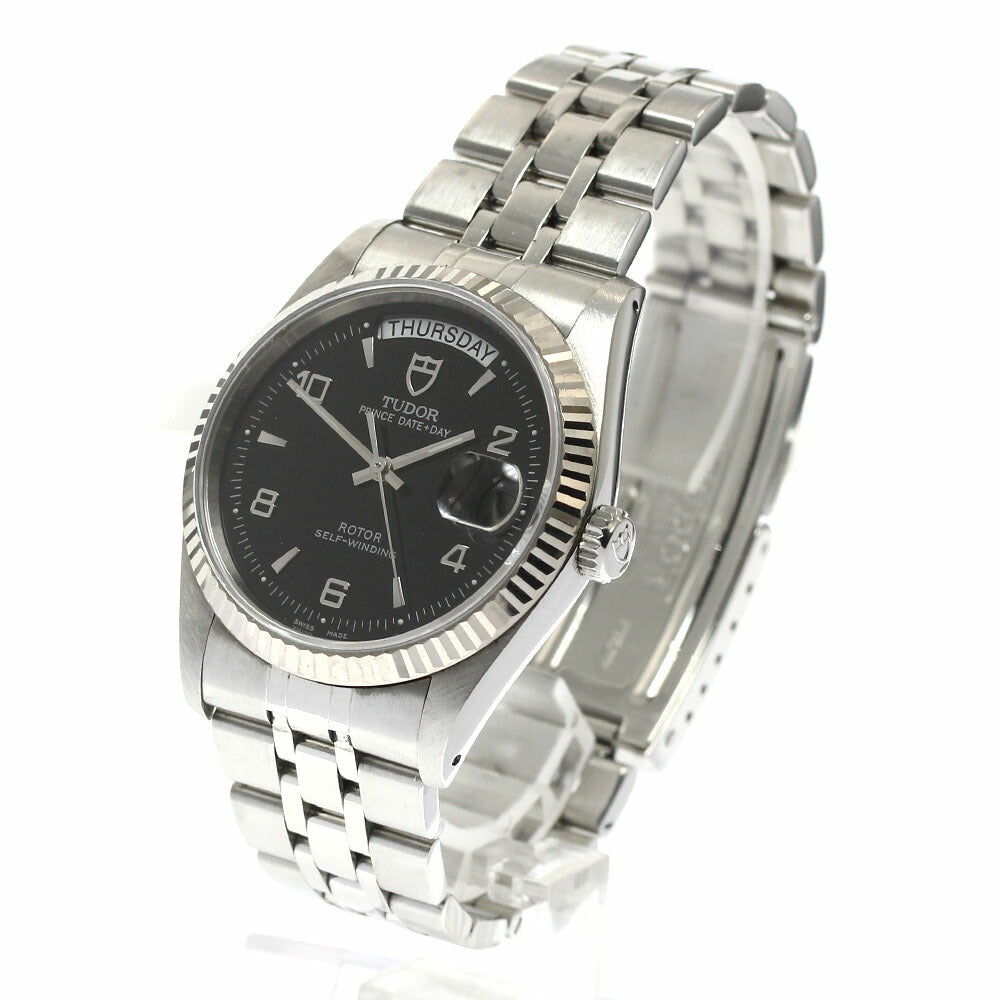 TUDOR 76214 Prince Date-Day WG Bezel Automatic Men's Watch