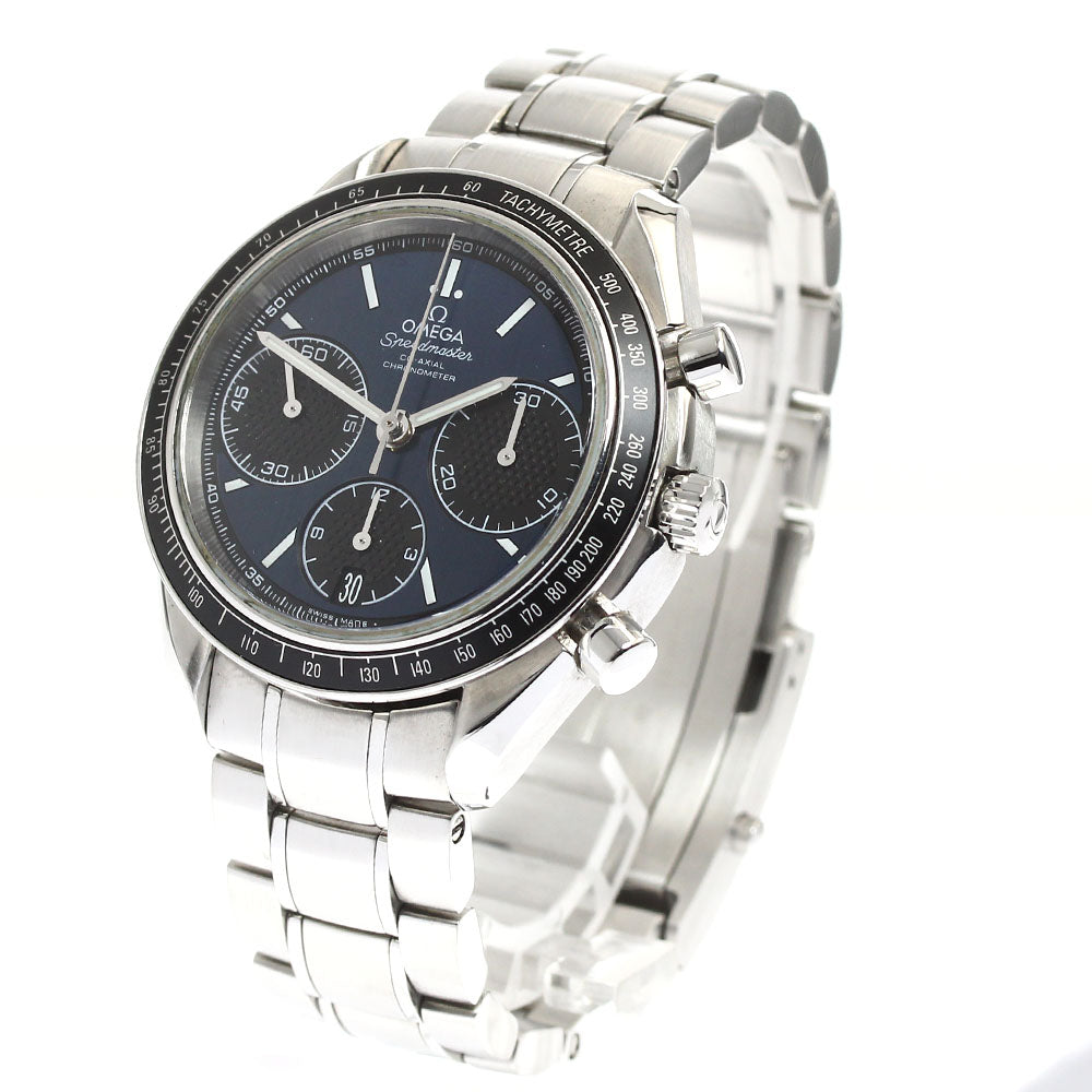 OMEGA 326.30.40.50.03.001 Speedmaster Racing Chronograph Date Automatic Men's Watch with Warranty Card