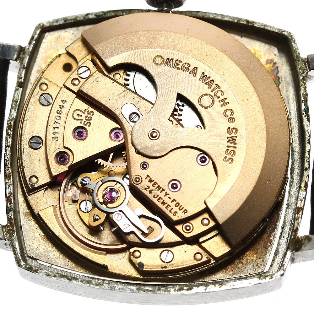 OMEGA 162.010 Geneva Date Square Cal.565 Automatic Men's Watch