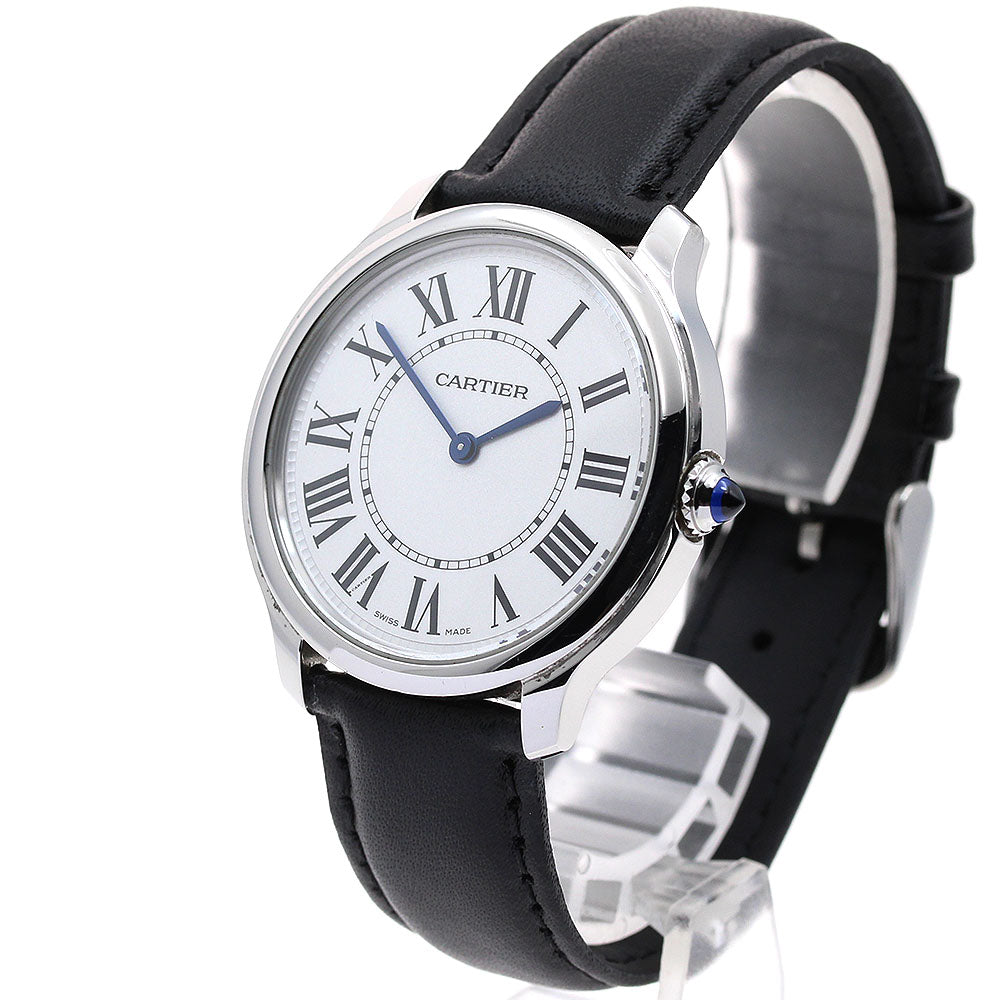 CARTIER WSRN0031 Mastrond Quartz Boys' Watch with Warranty