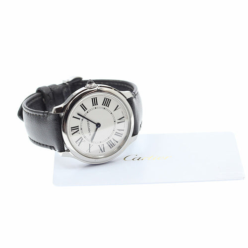 CARTIER WSRN0031 Mastrond Quartz Boys' Watch with Warranty