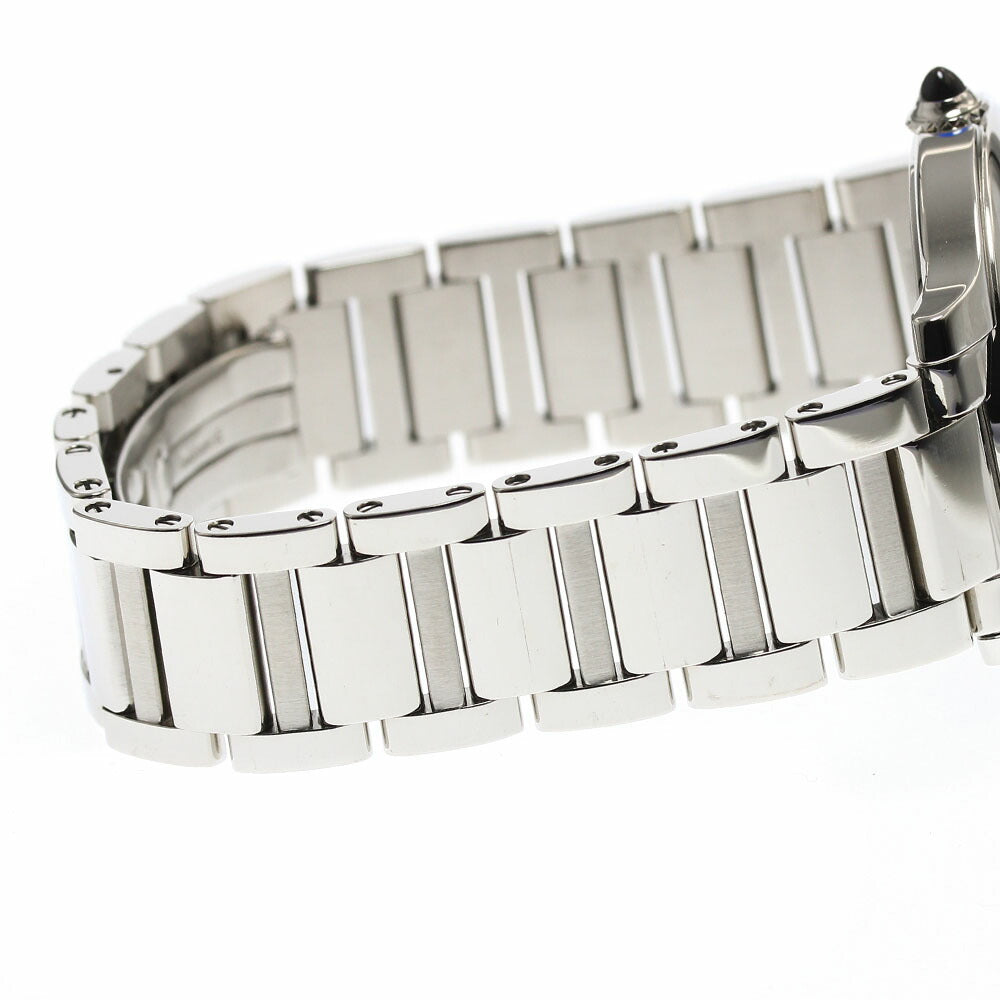 CARTIER WSRN0034 Ronde Must de 36mm Quartz Boys' Watch Excellent Condition with Warranty Card