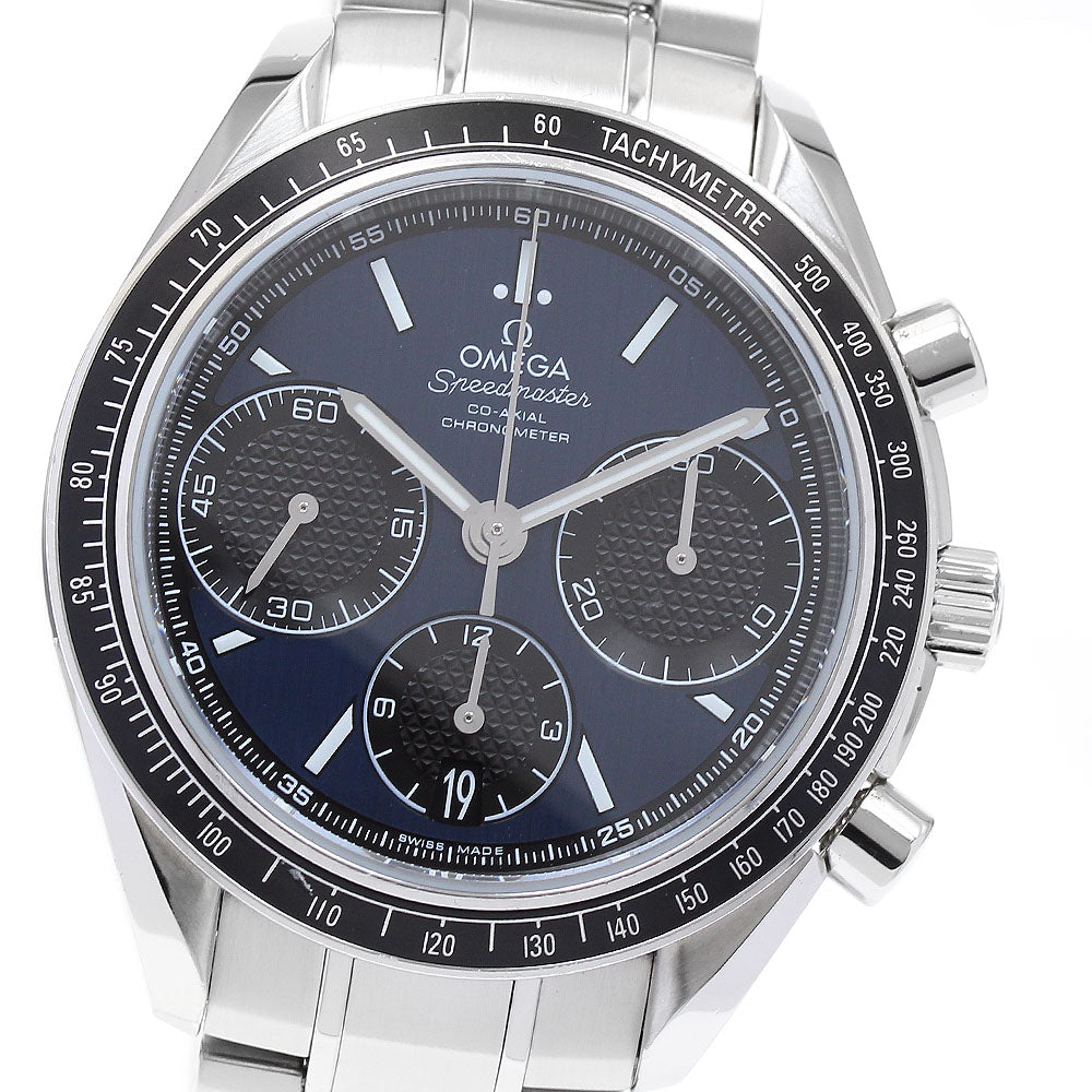 OMEGA 326.30.40.50.03.001 Speedmaster Racing Chronograph Date Automatic Men's Watch Excellent Condition with Warranty.