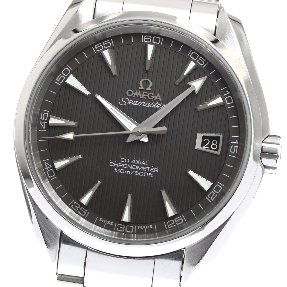 OMEGA 231.10.42.21.06.001 Seamaster Aqua Terra 150M Date Automatic Men's Watch with Warranty Card