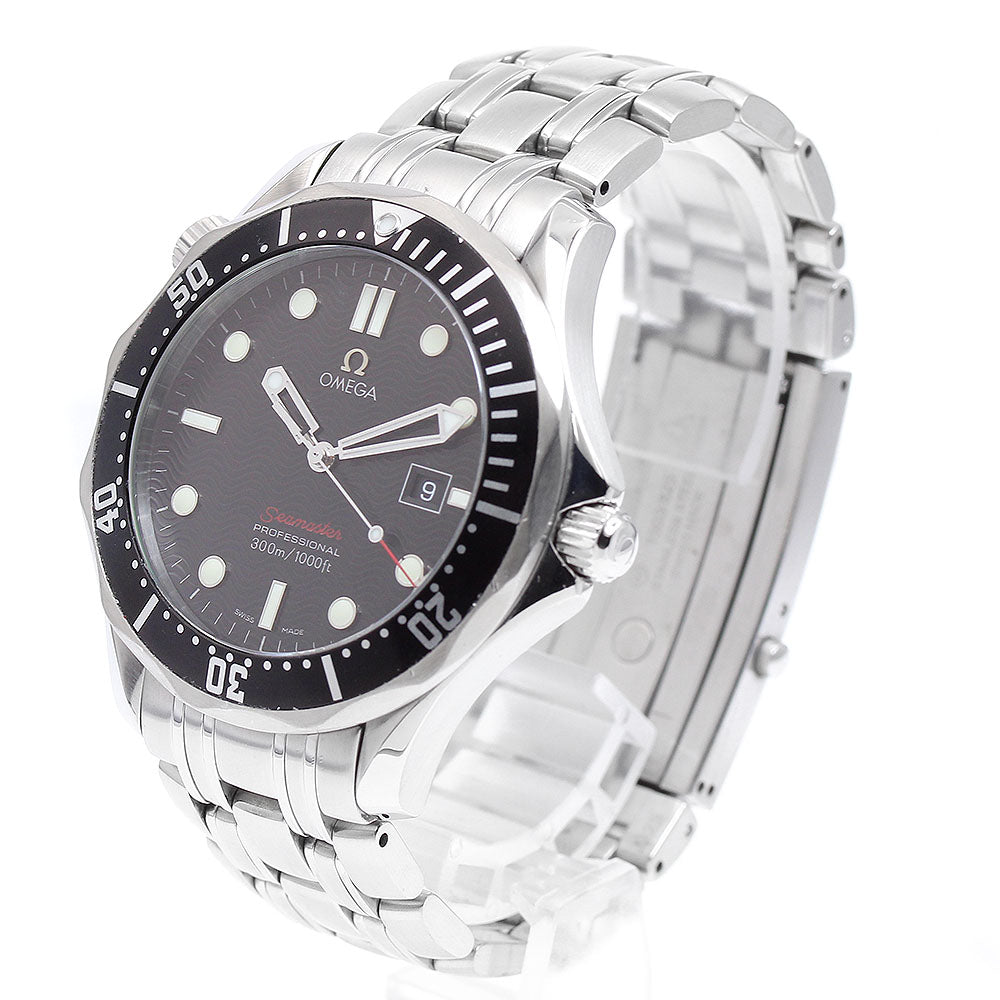 OMEGA 212.30.41.61.01.001 Seamaster 300 Date Quartz Men's Watch with Warranty Card