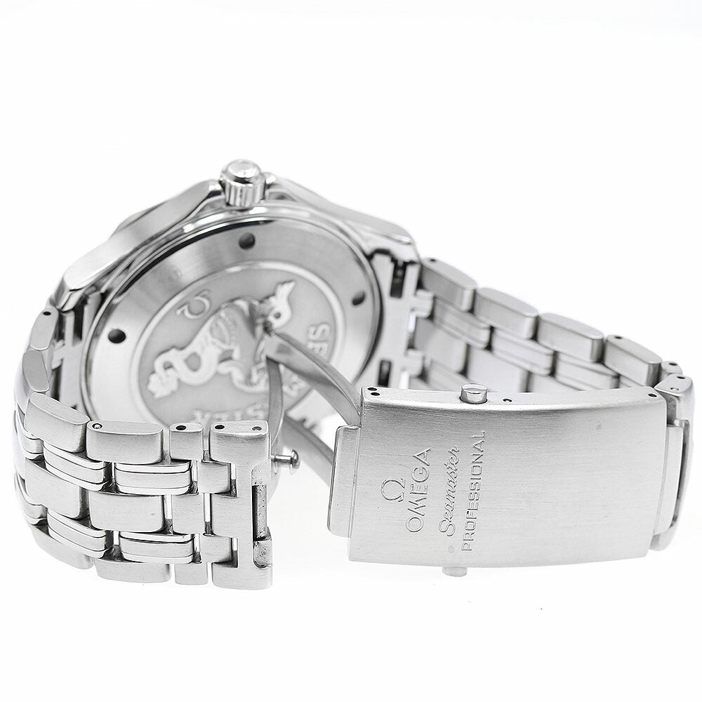 OMEGA 212.30.41.61.01.001 Seamaster 300 Date Quartz Men's Watch with Warranty Card